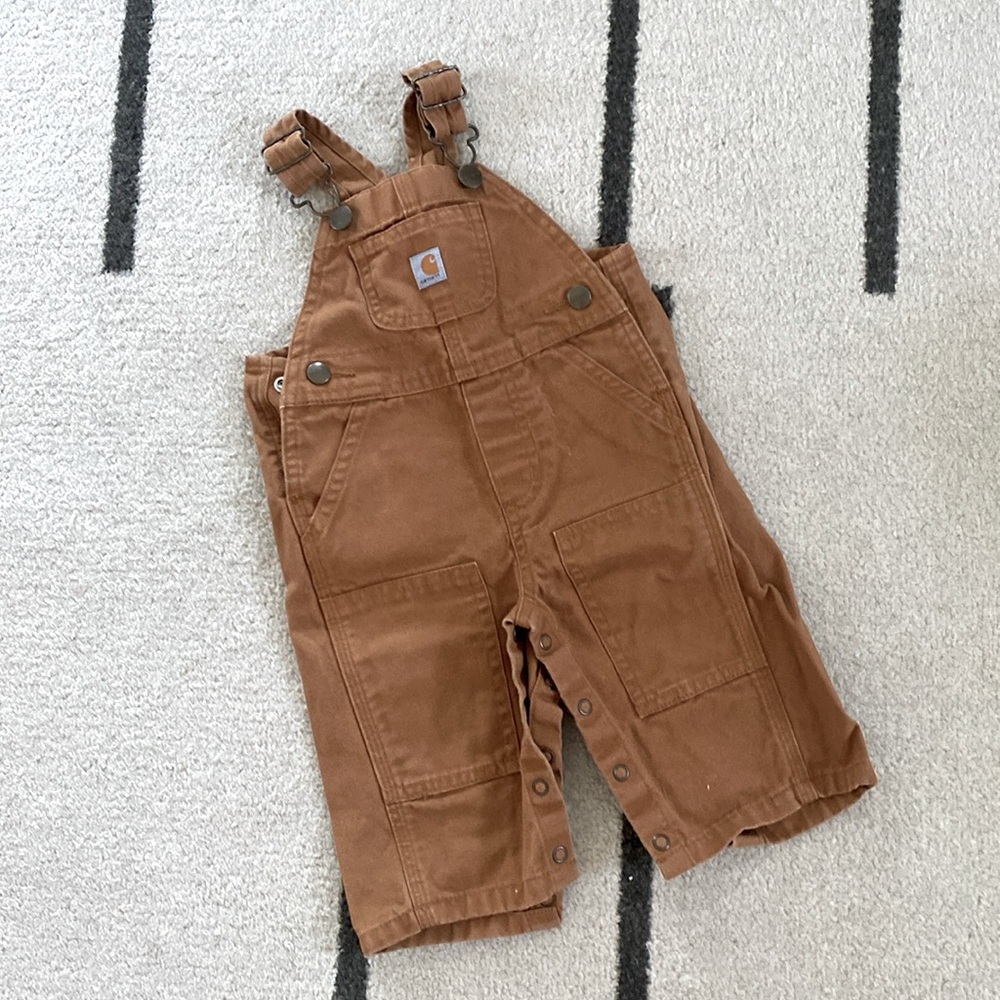 Carhartt Kids Brown Overalls